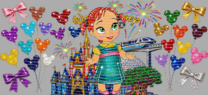 16oz Disney style-D-3531